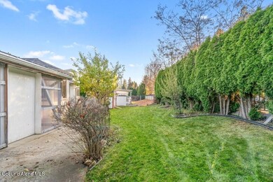 Private backyard