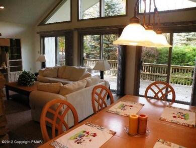 Dining-Living room View to deck