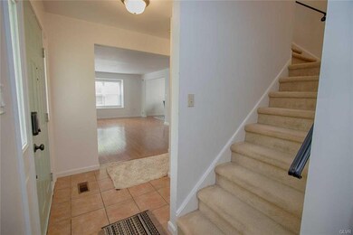 Tile foyer