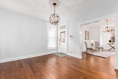 open to dining area
