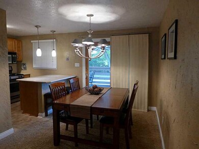Dining Room. The Dining Room has a beautiful chand