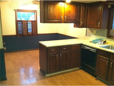 kitchen from dining room side
