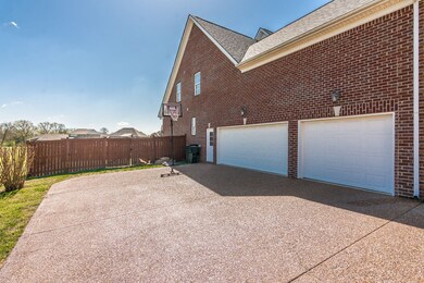 You will love the large 3 car side entry garage!