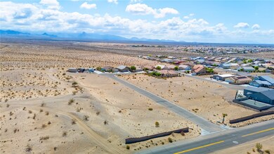 Aerial view of sparsely populated area featuring a