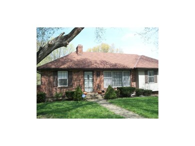 Only three steps into home from front.  Brick trim