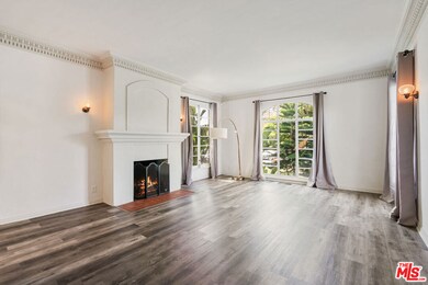 Original fireplace