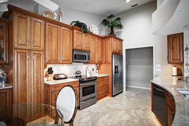 Gourmet kitchen