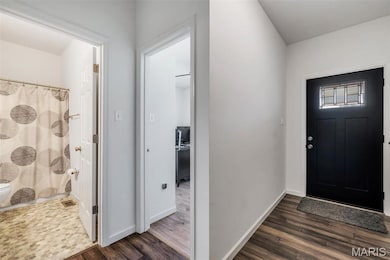 A great home office or bedroom is located at the front of the house.