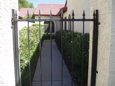 Private courtyard