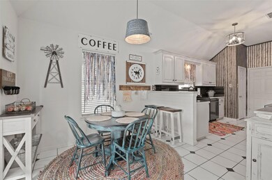 Cozy kitchen with rustic farmhouse accents