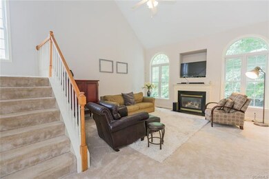 Spacious 2-story great room.