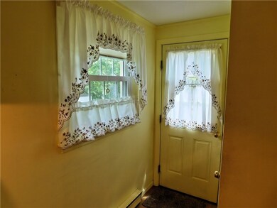 Side entrance into kitchen.