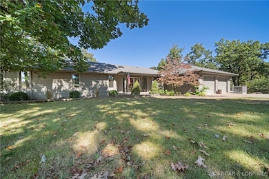 Flat front yard