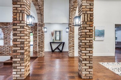 View from front entry door