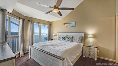 Master bedroom with en suite bath also enjoys a HU
