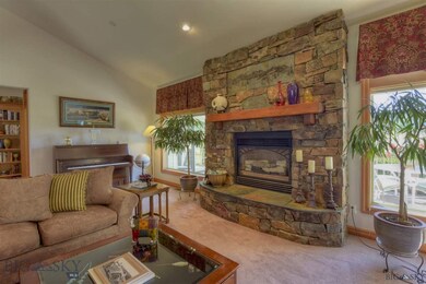 Rock Fireplace