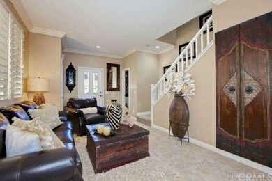 As seen from the vantage point of the living room,