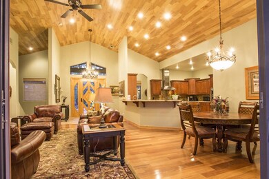 Foyer and kitchen