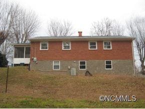 Rear of home