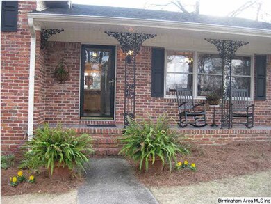 A great front porch for watching children play or 