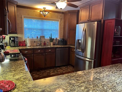 Beautiful kitchen with stainless steel appliances