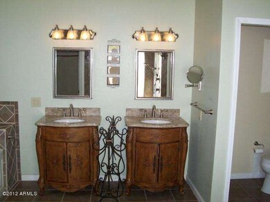 Large Master Bath with Dual Vanities