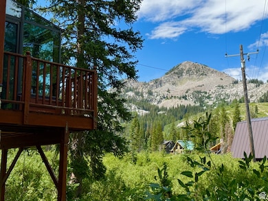 View of mountain background