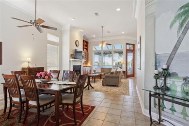 Dining and living room