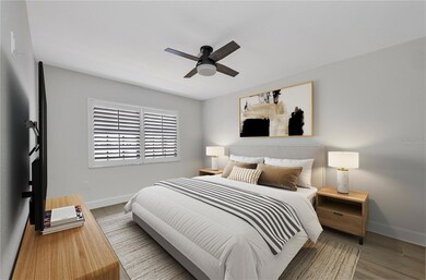 Virtually Staged Primary Bedroom