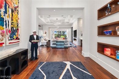 Foyer entry viewed from front door