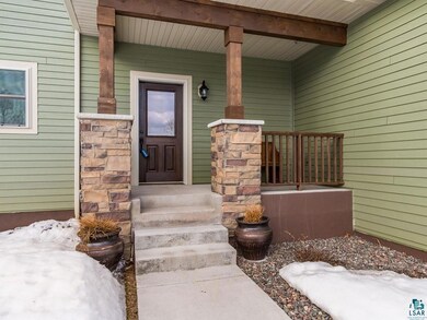 Stone and Smartside LP siding