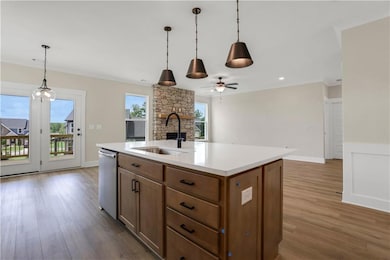 Photos are of a similar home