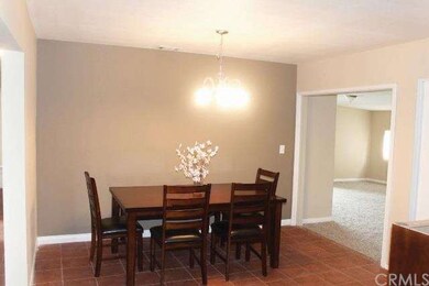Dining area off kitchen, ceramic tile floor, new p