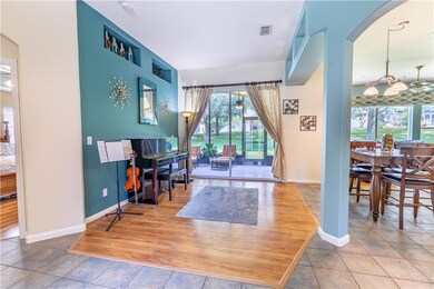 Living room from entrance