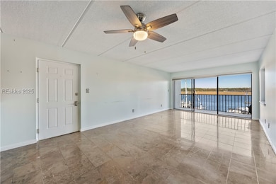 Dining area to LR with views of Broad Creek