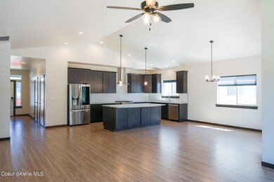 Kitchen From Living Room