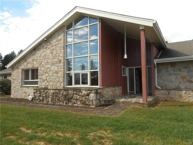 Side of the home facing the yard