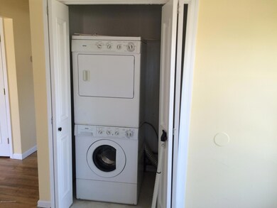 Laundry area in closet in kitchen- Washe