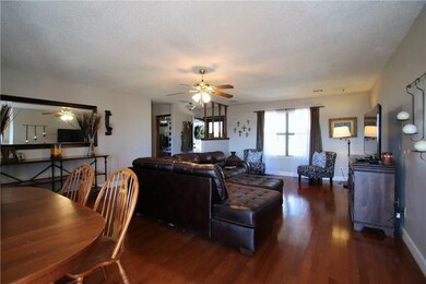 Living Room / Dining Area . . . note the beautiful