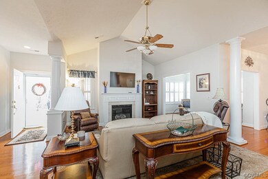 Vaulted Ceiling/HDWDS/Nat Gas Fireplace/Custom Mol