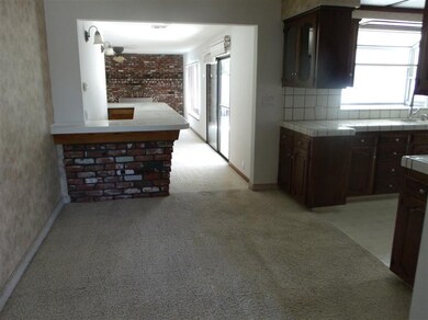 From living room looking into dining area with lon