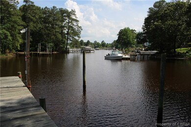 looking out the creek