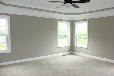 Master bath is down and features fabulous master suite!