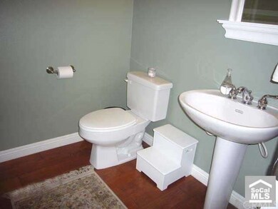 Half bath downstairs.