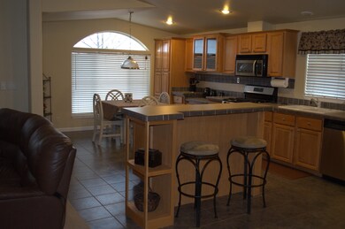 Kitchen and Dining Area