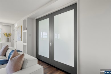 Sliding glass doors leading into BR3 or Home office