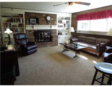Family Room. The 19x15 family room is light and br