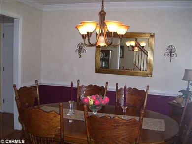 Dining Room - formal dining room with beautiful wo