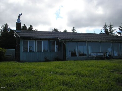 west side of house