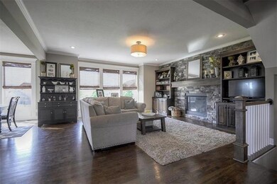 This large open Great Room is where all the action